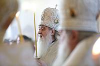  Божественная литургия и отпевание архимандрита Сергия (Шагаева) в Тихвинском храме Ногинска 